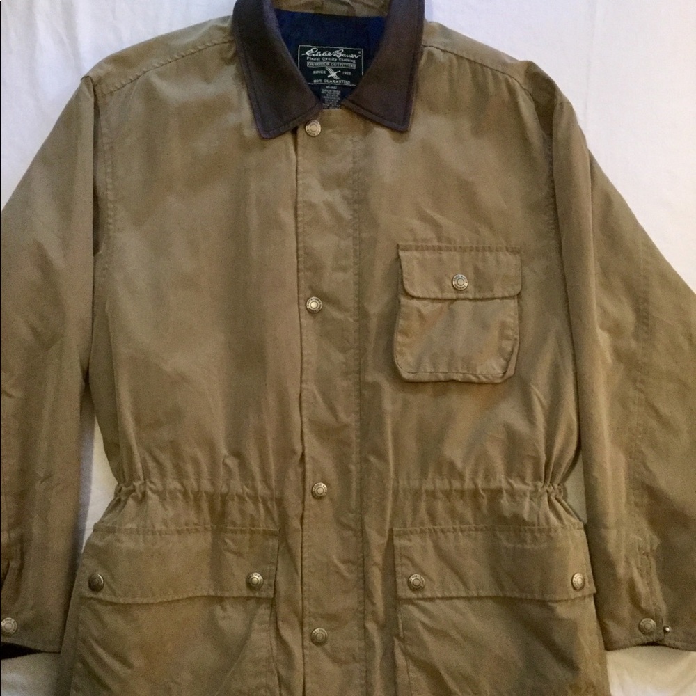 Eddie Bauer Jacket Mens Brown Size M
